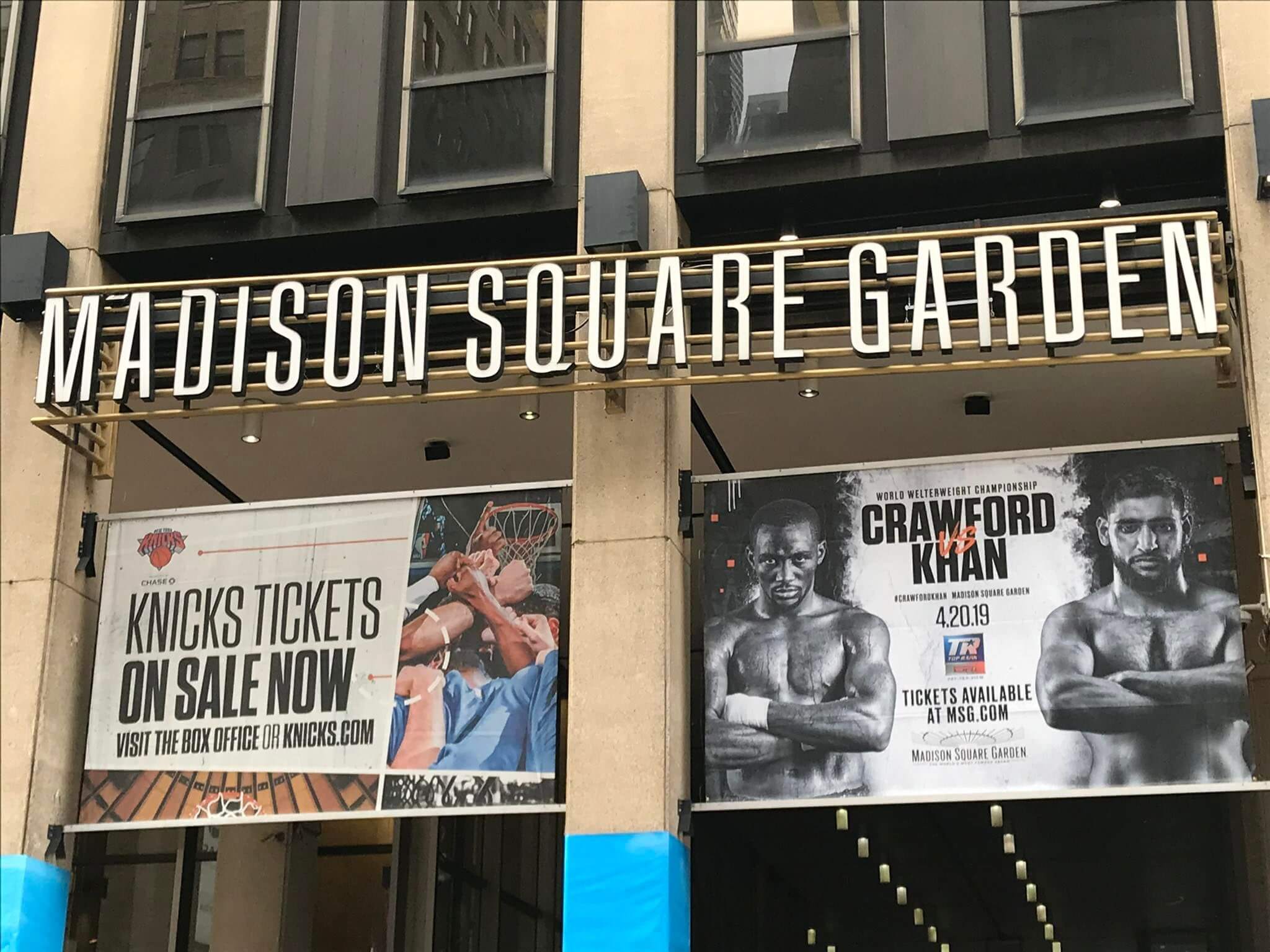 Taking An All Access Tour Of Madison Square Garden I Could Show You   Msg Outside 2 